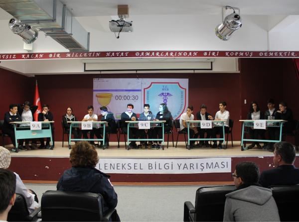 Geleneksel bilgi yarışmamızı düzenledik.