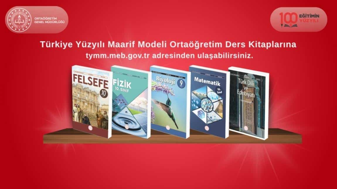 Türkiye Yüzyılı Maarif Modeli Ortaöğretim Ders Kitapları
